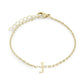 Stainless Steel Initial Bracelets by Veloria