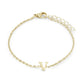 Stainless Steel Initial Bracelets by Veloria