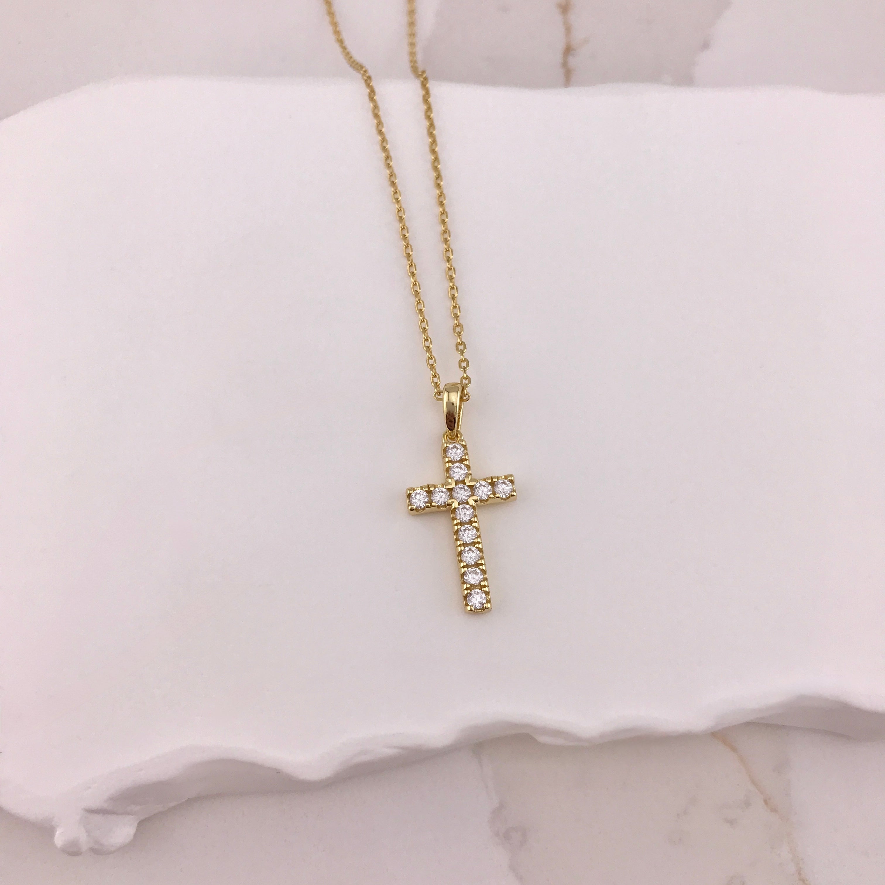 Siena Cross Necklace