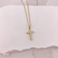 Siena CZ Cross Necklace