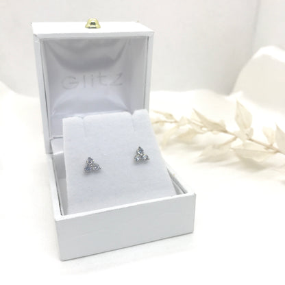 Fiore CZ Lotus Screwbacks