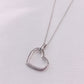 Valentina Cuore CZ Necklace