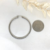 925 Sterling Silver Larger Hoops- 2 Sizes