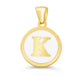 Giulia White Initial Necklace