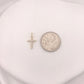 Brilliant Pave Diamond Cross