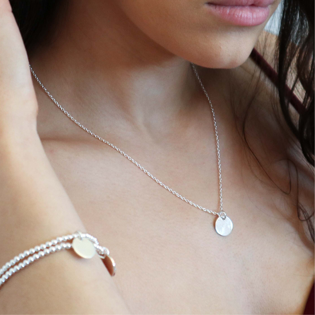 Personalized Disc Necklace