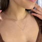 Giulia Dainty Paperclip Necklace