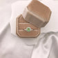 Stella Halo Birthstone Ring