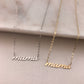 Mama Cursive Necklace