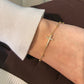 Golden Cross CZ Bracelet
