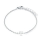 Stainless Steel Initial Bracelets by Veloria