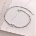 Siena CZ Evil Eye Bracelet