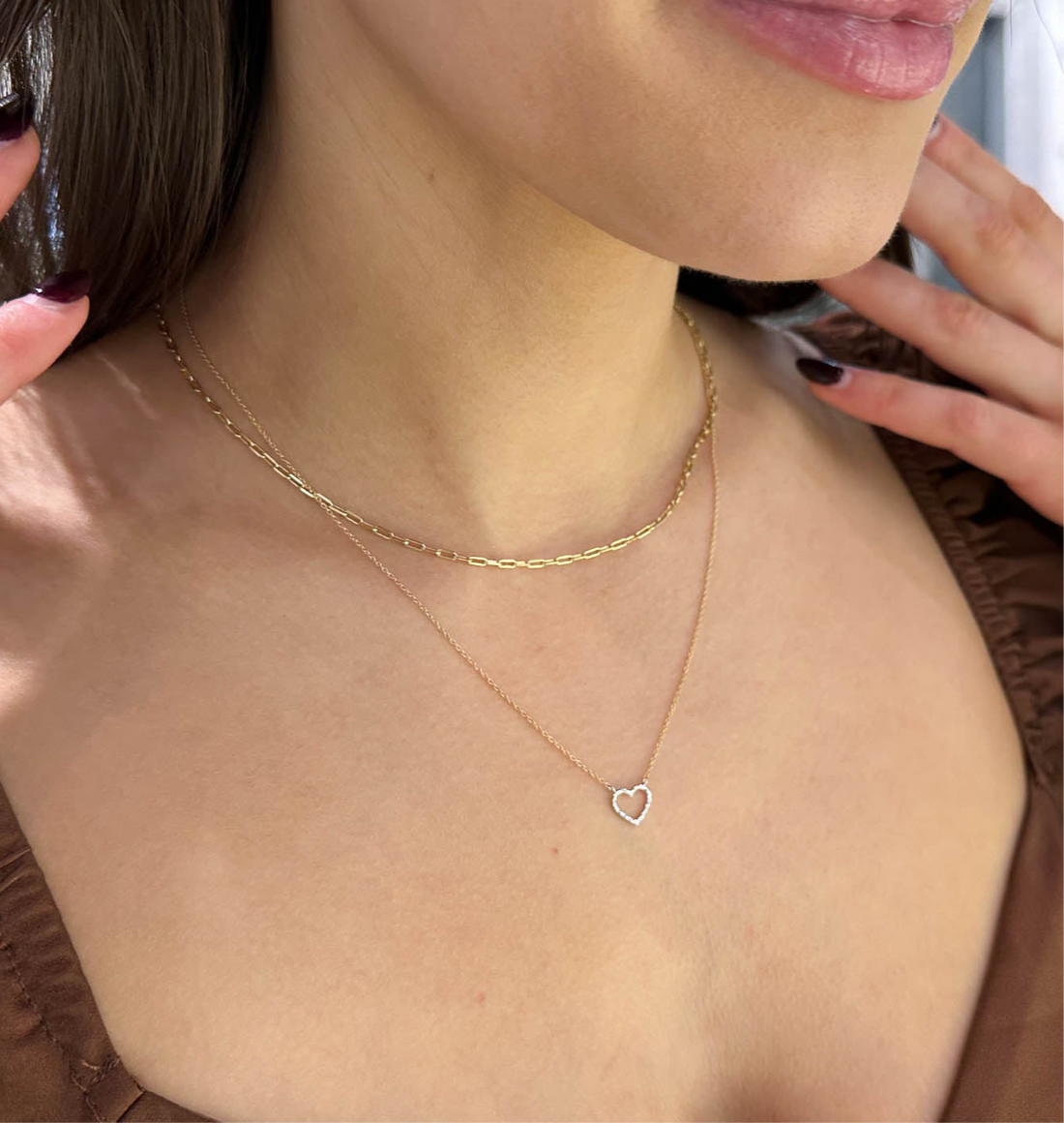 Dolce Lovely Sparkle Diamond Necklace