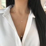 Delicate Pearl Drop Necklace