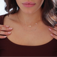 Timeless Sparkle Cut Bar Necklace