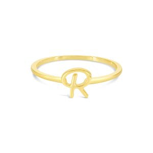 Bella Script Initial Ring