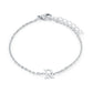 Stainless Steel Initial Bracelets by Veloria