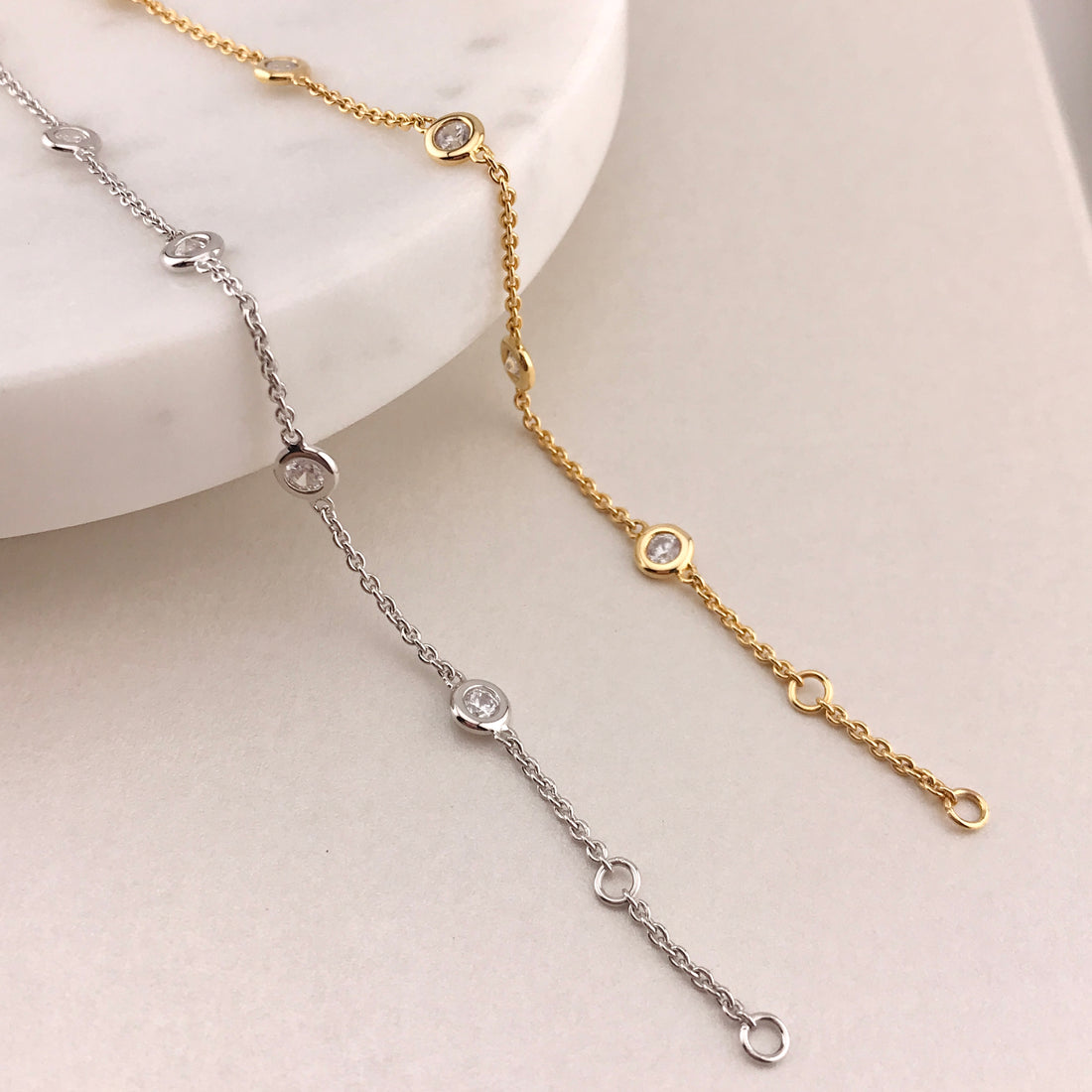 Cubic by the Yard Bracelet by Miss Mimi