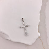 10k Gold Vintage Cross with CZ