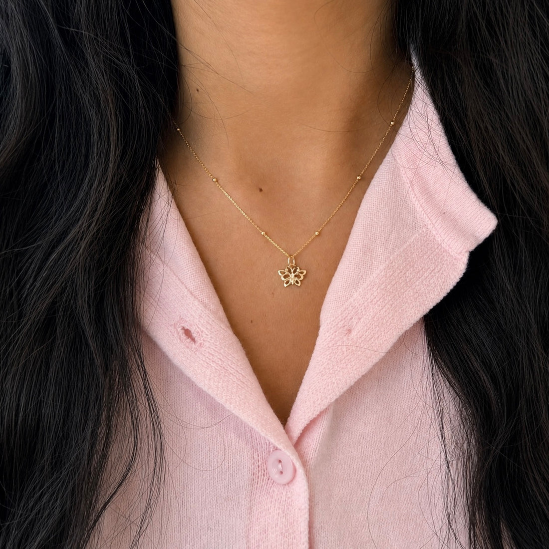 Open Butterfly Pendant