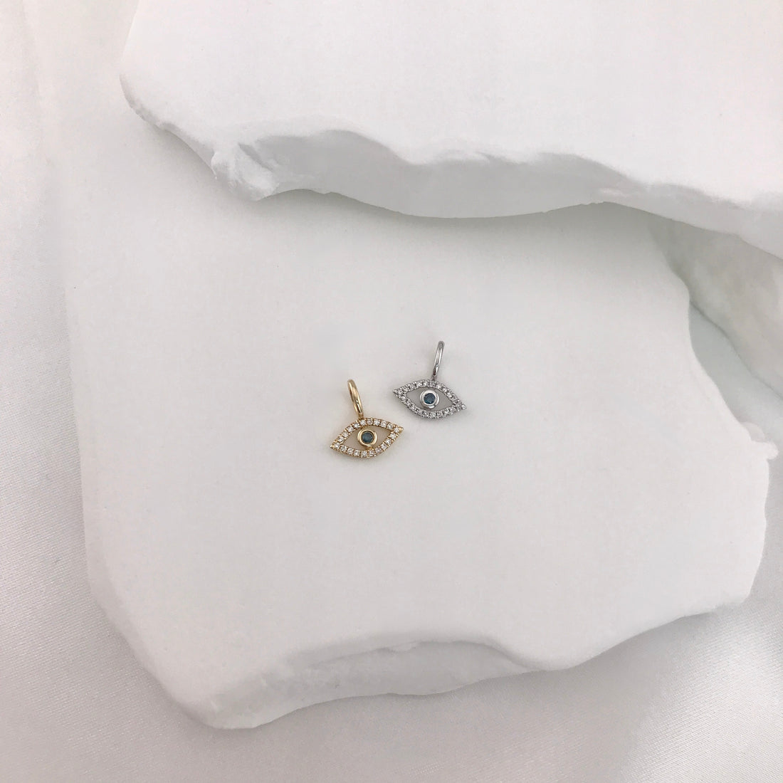 Eternal Diamond Evil Eye Pendant