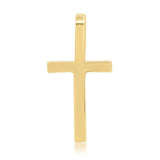 10k Gold Mini Plain Initial Necklace