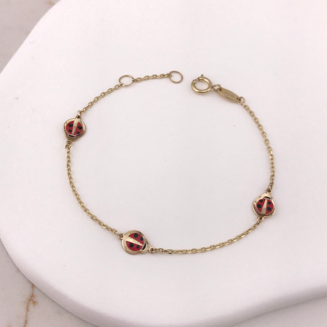 Little Sweetheart's Ladybug Bracelet