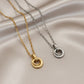 Double Circle Knot Necklace by Miss Mimi