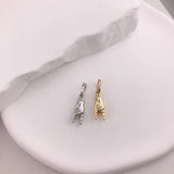 18k Gold Good Luck Hand Pendant