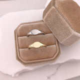 Engravable- 10k Gold Engravable Signet Ring