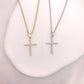 Brilliant Pave Diamond Cross