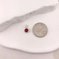 Stella Round Birthstone Pendant