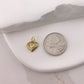 Classic CZ Heart Charm