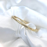 Miss Mimi- 925/14k Vermeil The Sleek and Simple Bangle