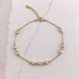 925/18K Vermeil CZ Bracelet
