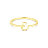 Bella Script Initial Ring