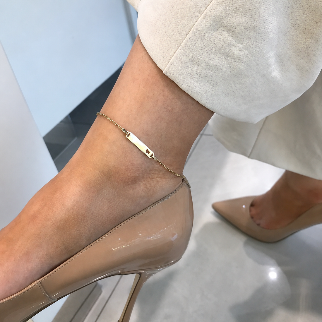 Personalized Love Anklet