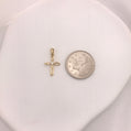 Brilliant Twist Diamond Cross