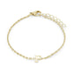 Stainless Steel Initial Bracelets by Veloria