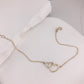 Bella Double Heart Bracelet
