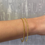 18k/925 Vermeil Chain Bracelet