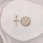 Brilliant Pave Diamond Cross