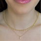 Bella Sparkle Cut Layered Necklace