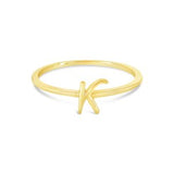 Bella Script Initial Ring