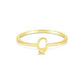 Bella Script Initial Ring