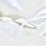 Miss Mimi- 925/14k Vermeil Classic Twist Bangle