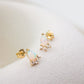 Classic Opal & CZ Earrings