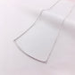 Timeless Sparkle Cut Bar Necklace