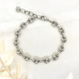 Miss Mimi- 925/14k Vermeil Coffee Bean Bracelet