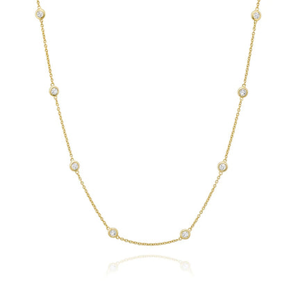 Cubic by the Yard Necklace by Miss Mimi